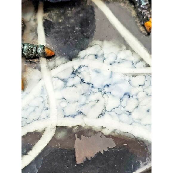 Vintage Coffin Crypt Box Dragon Figurine Fantasy Trinket Storage Goth Whimsigoth - Picture 2 of 9